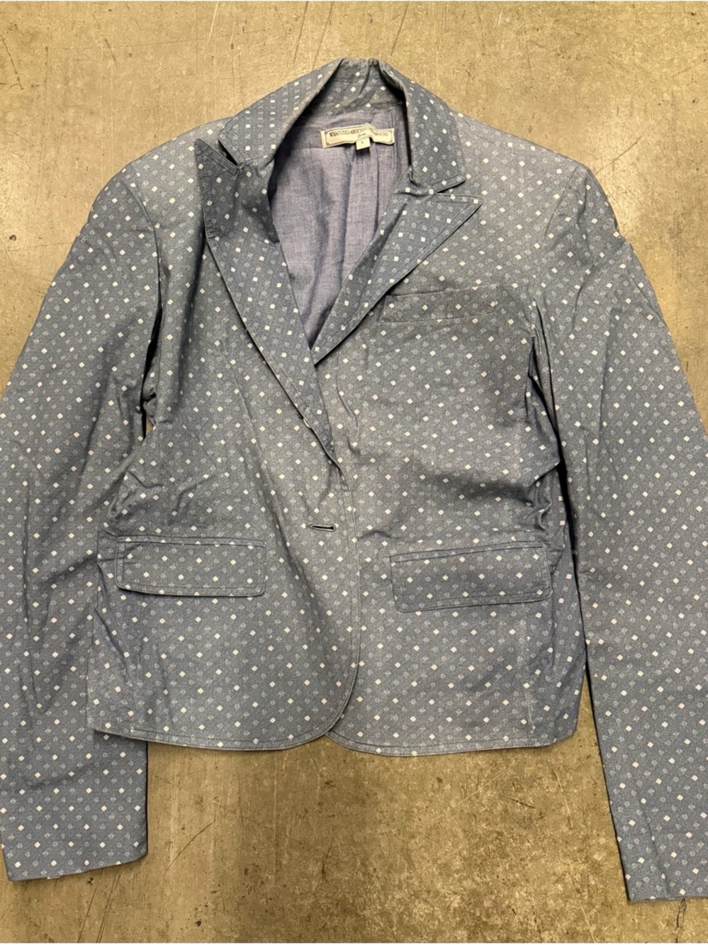What Goes Around Comes Around Cotton-Blend Blazer